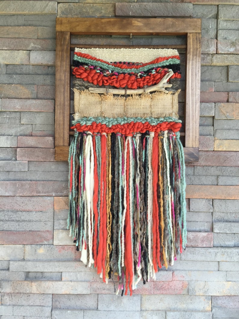 Woven wall hanging Etsy