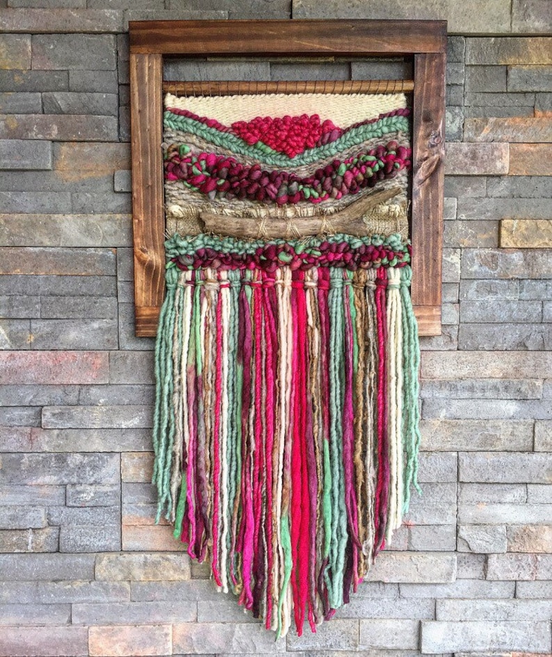 Woven wall hanging Etsy