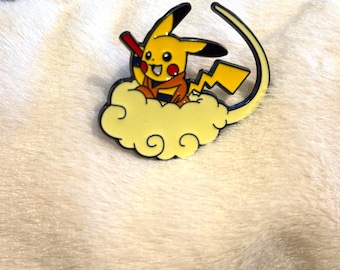 Pokemon - Pikachu on a Nimbus
