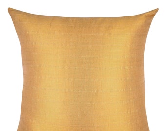 16" Gold Metallic pillow, Metallic light golden throw pillow cover, Modern Classic Gold pillow, Bed Sofa throw Pillow