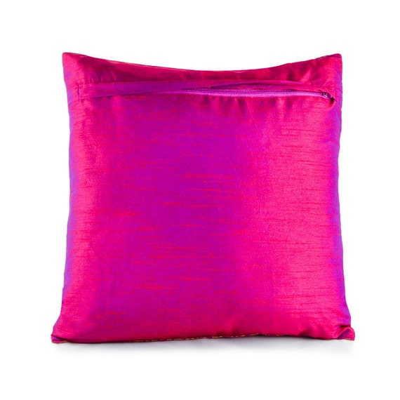 Fuschia pink throw pillows sale