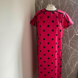 Vestido vintage de lunares