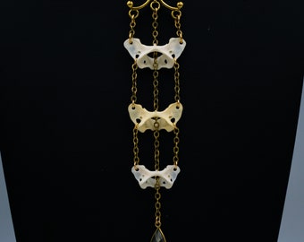 Trinity Atlas Bone Gold Necklace