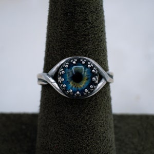 Adorned Ossuary Eye Ring