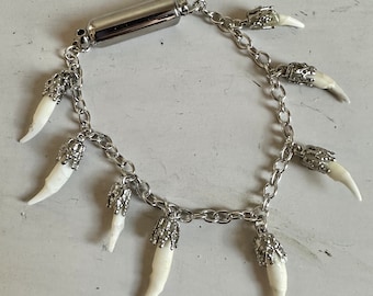 Mink Fang Charm Bracelet