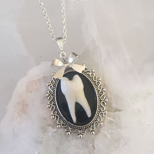 Sweet Tooth Pendant Necklace