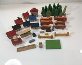 Antique German Toy Blocks Putz