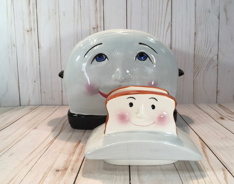 Clay Art Toaster Cookie Jar Etsy