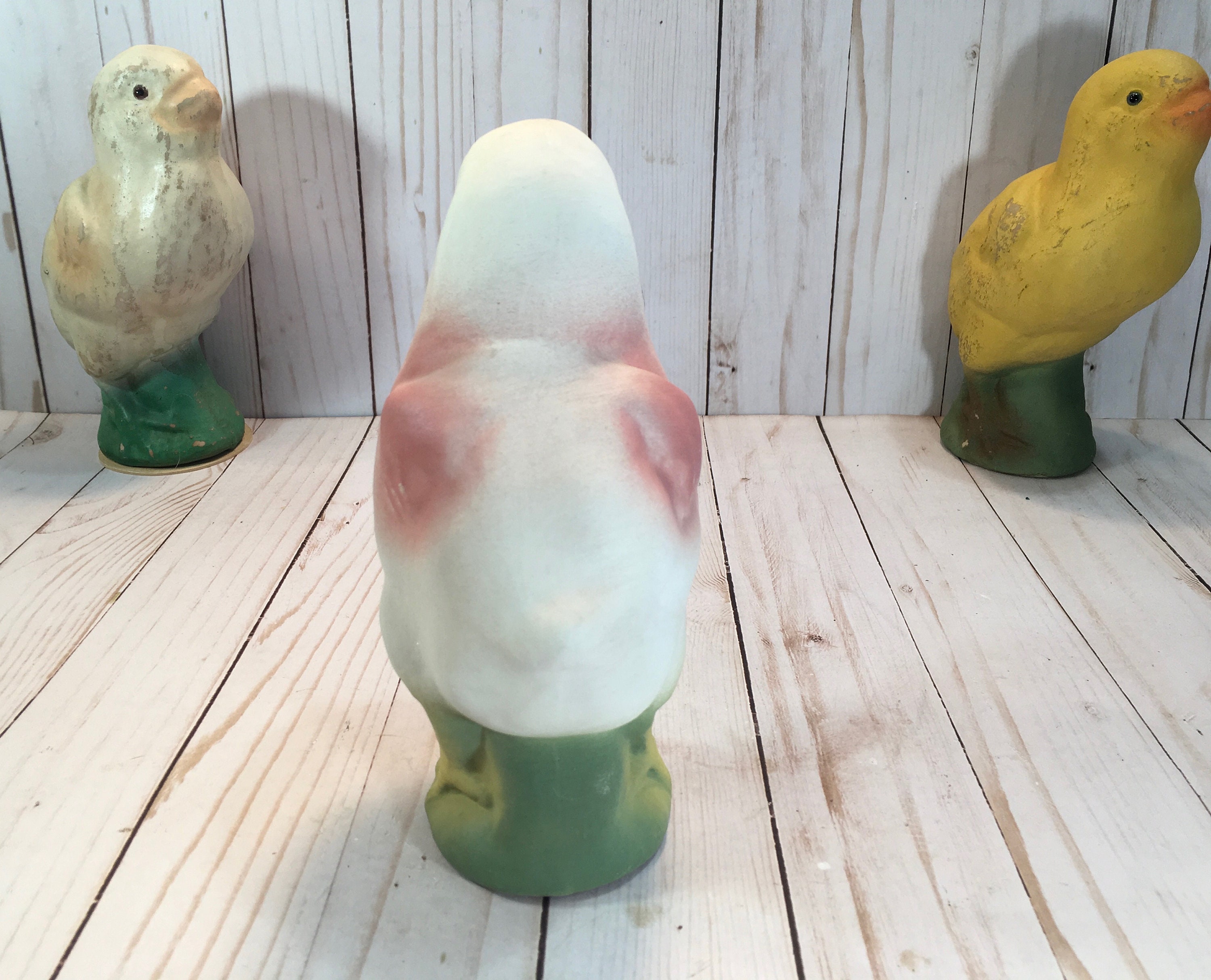 Paper Mache Easter Chick Stamm House Etsy