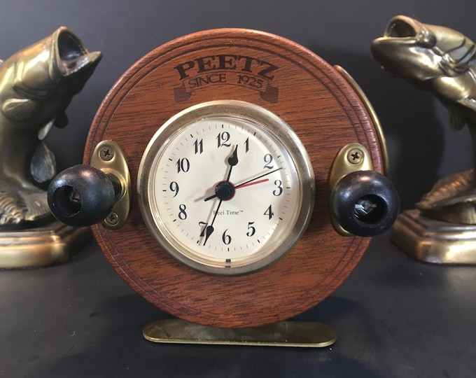 Peetz Reel Time Clock Etsy