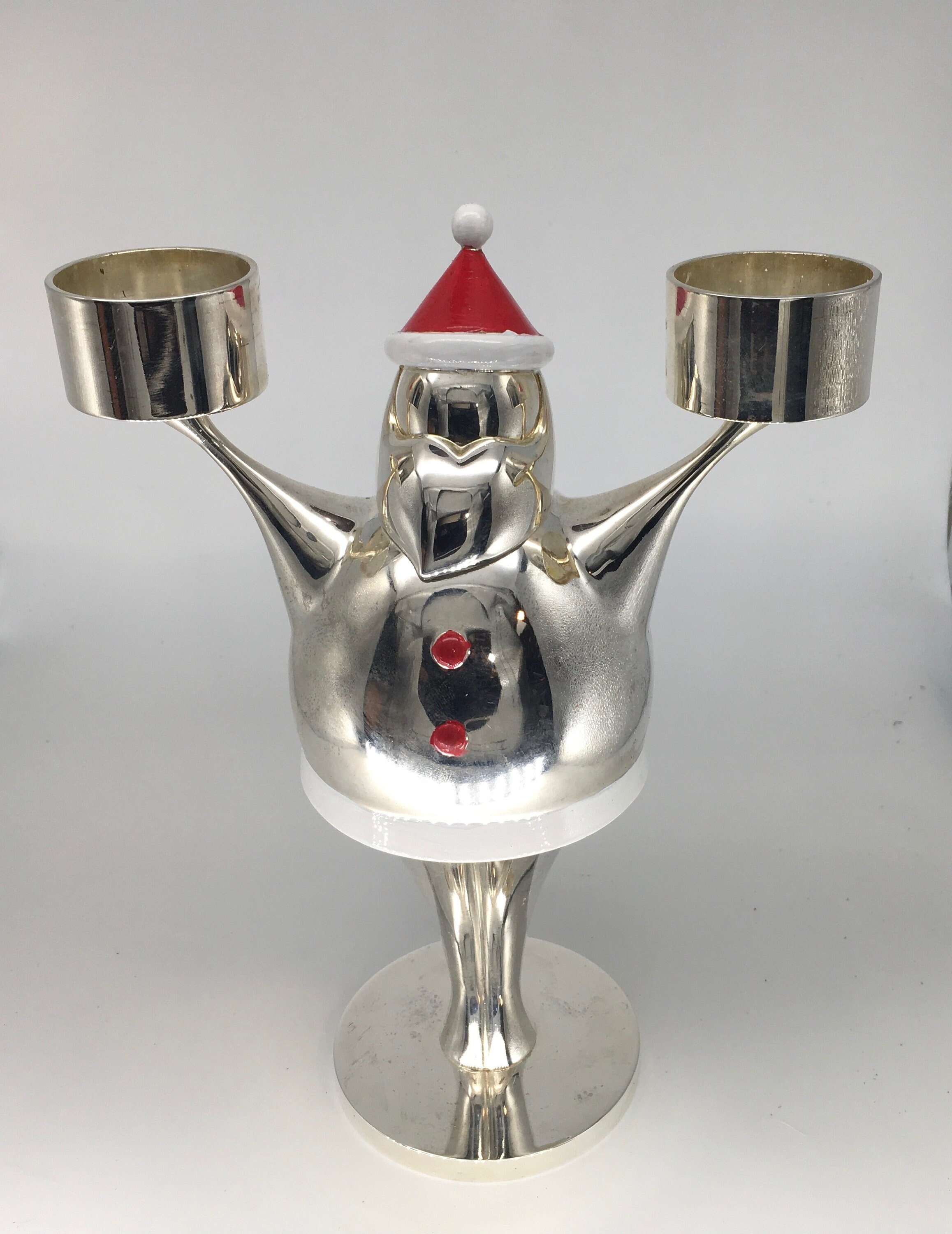 Art Deco Santa Baby Candle Holder Pottery Barn Etsy UK