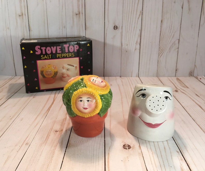 Clay Art Salt And Pepper Shakers Etsy