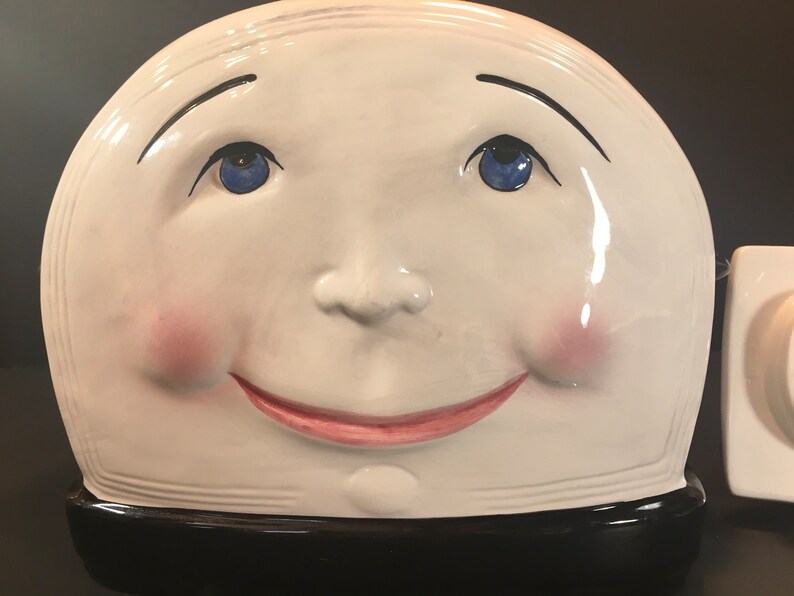 Clay Art Toaster Cookie Jar Etsy