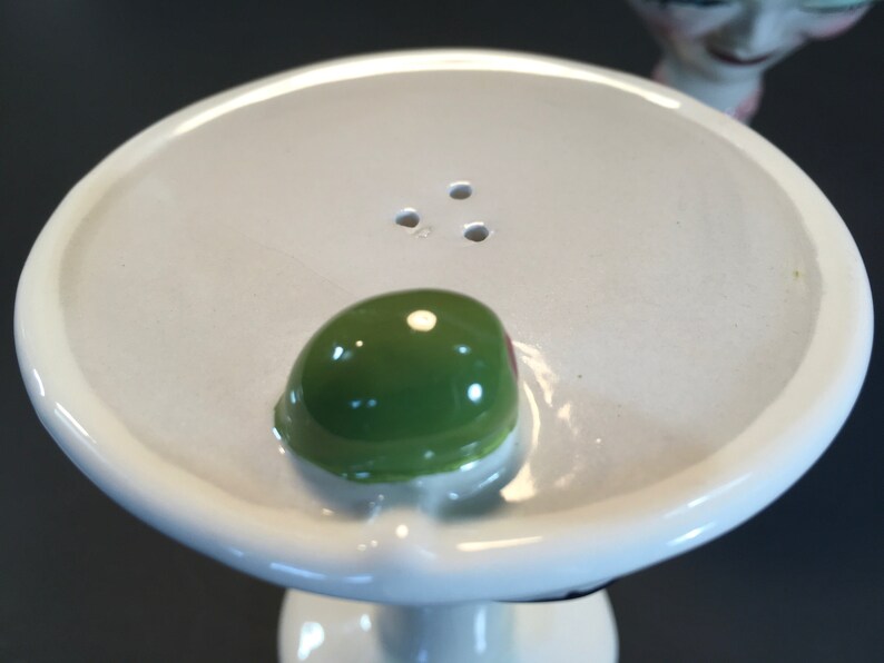 Martini Glass Salt And Pepper By Clay Art Etsy