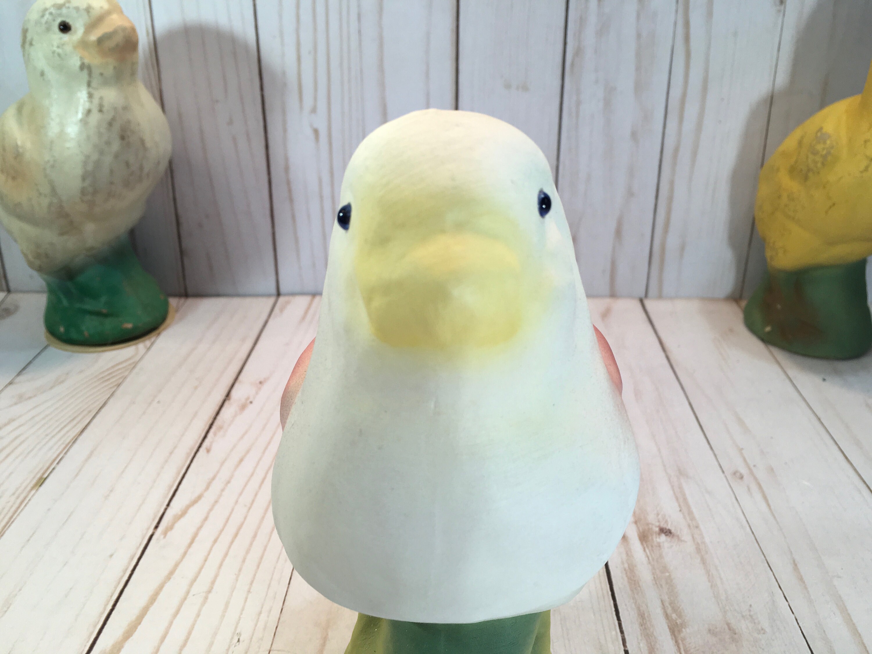 Paper Mache Easter Chick Stamm House Etsy