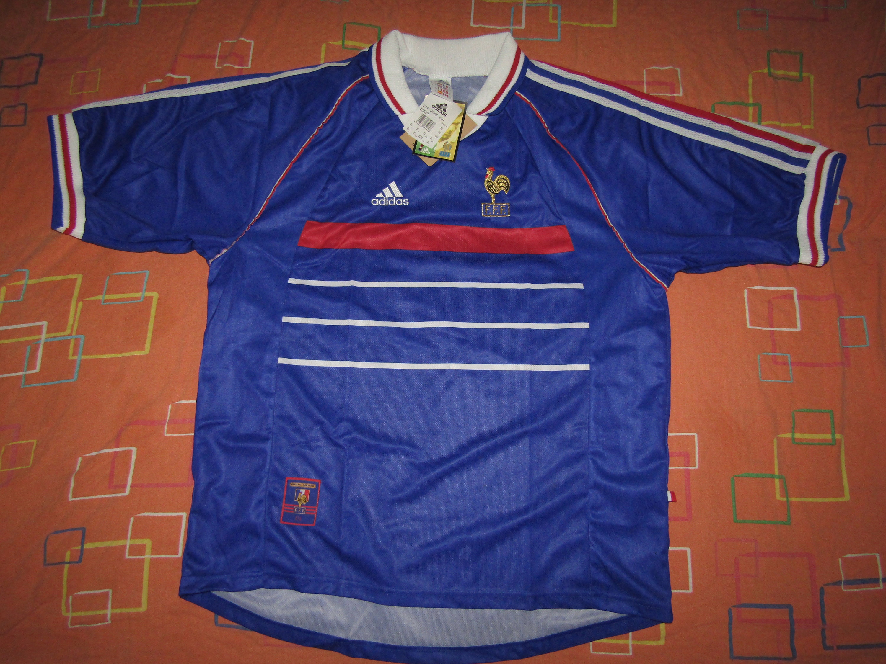 France 1998 World Cup Champion's jersey XL BNWT mint | Etsy