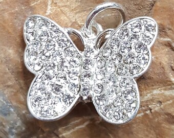 Swarovski butterfly charm outlet