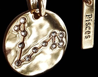 Swarovski Pisces Necklace - Etsy
