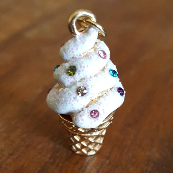 Ice Cream Pendant Etsy