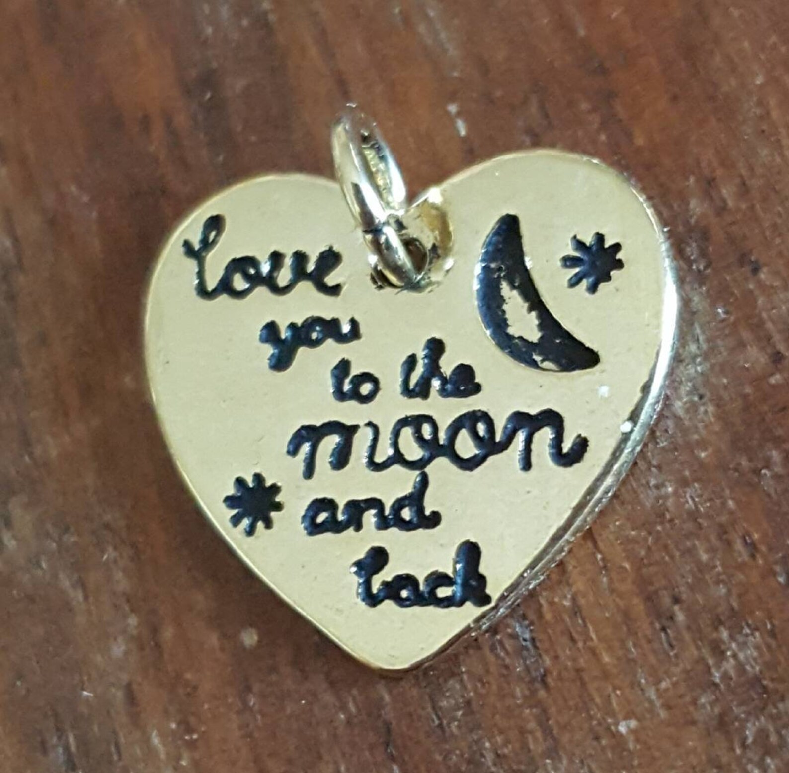 Love You to the Moon Charm main image 1