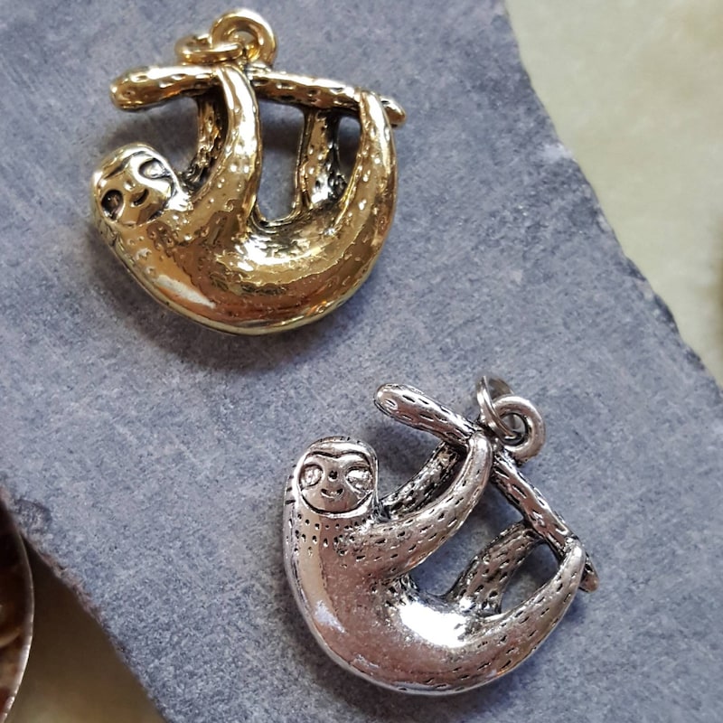 Sloth Necklace - Etsy