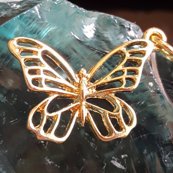 Butterfly Pendant Etsy