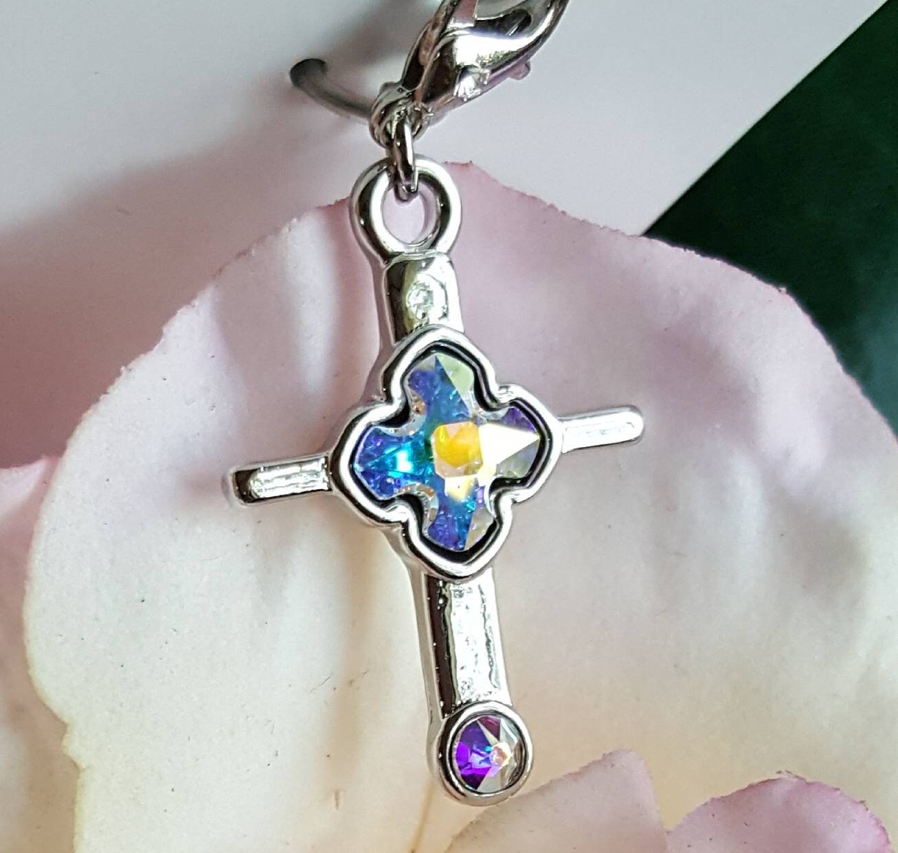 Swarovski Crystal Cross Charm Swarovski 