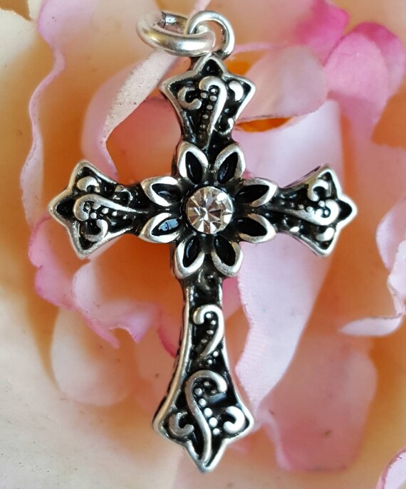 Collier pendentif croix de foi pour femmes, bijoux religieux
