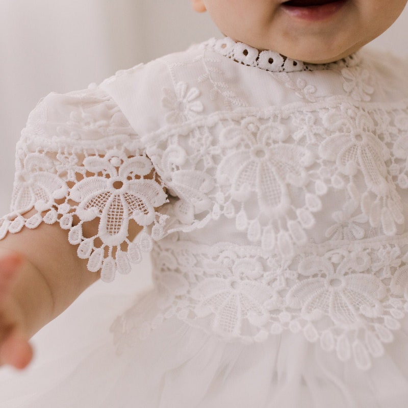 Cute Baby Girl Christening Dress Flower Girl Dress Baptism Dress First Communion Dresses