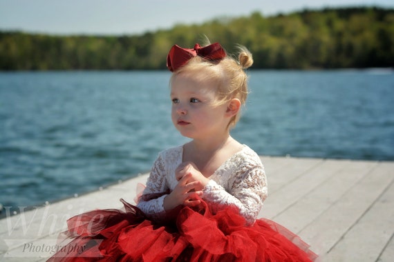 Robe bordeaux fille hotsell