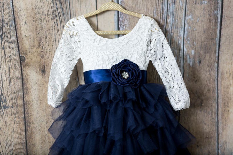 Breezy Blue Tulle Two-Piece Set main image 0