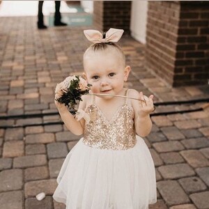 Boho Flower Girl Dress, Will You Be My Flower Girl, Unique Wedding Dress image 9