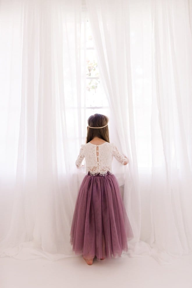 Jupe Tailleur Fleurie Pour Femme – Doublée – Mauve Et Beige – Taille S