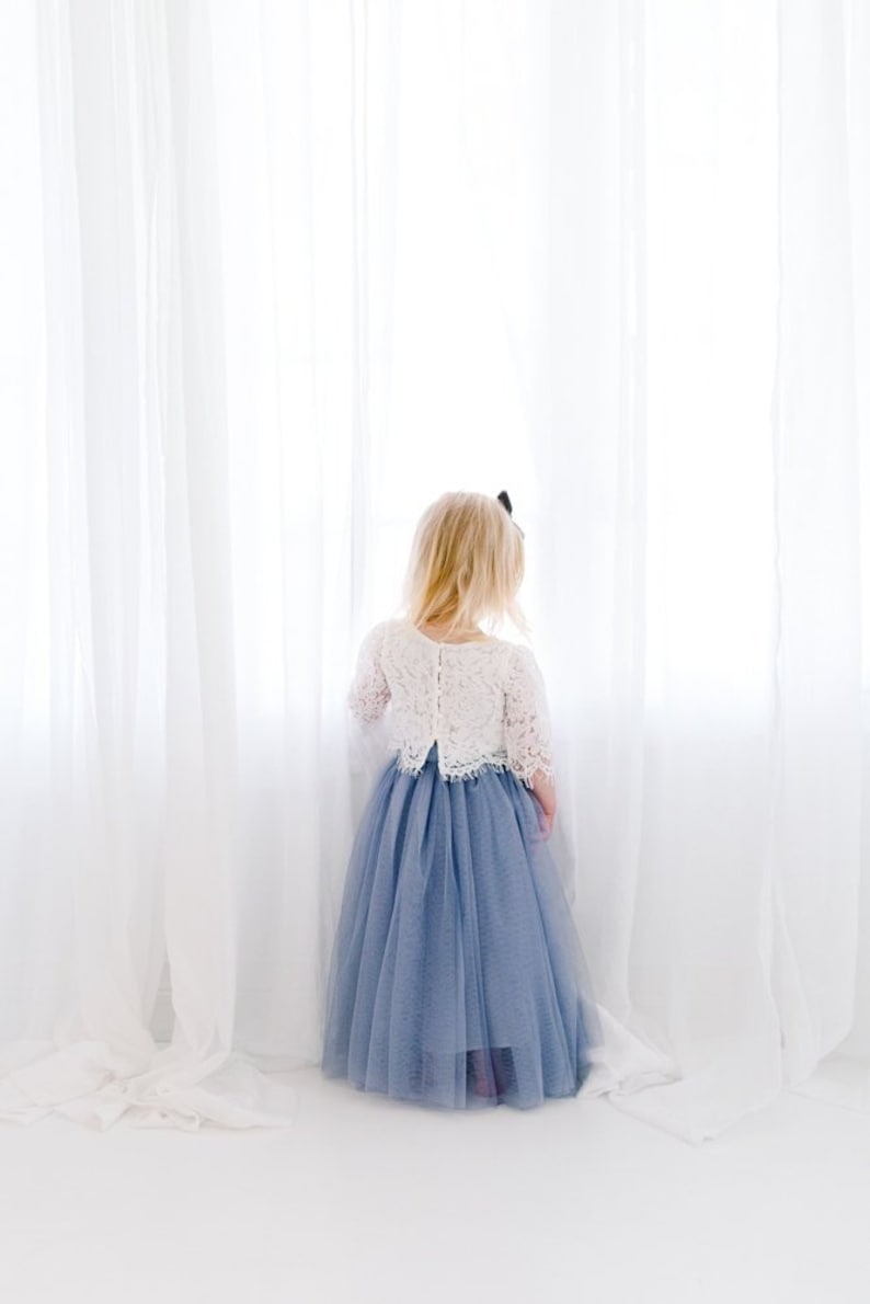 two piece tulle skirt set