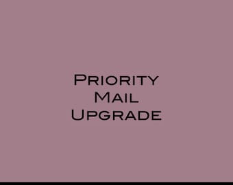 Priority Mail Shipping Upgrade