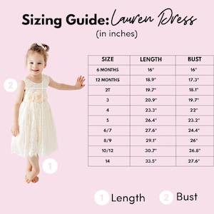 Rustic Ivory Lace Flower Girl Dress, Bohemian Wedding Gown, Will You Be My Flower Girl Outfit image 4