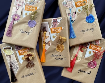 Blind Date With A Book | Bookish Gifts | Book Lovers | Pick Your Genre | Mystery, Romance, Fantasy, Horror, Thriller