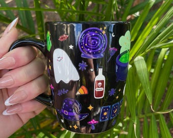 Witchy Magical Halloween Coffee Cup Mug