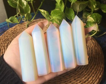 Opalite Crystal Point- DISCOUNTED (ONE)