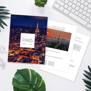 Airbnb Welcome book, Paris guest book template, Guest rental welcomebook, Guestbook printables, Airbnb host guide