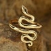 Bronze Snake Ring. Natural Bronze. Bronze Ring. Bronze Snake. Snake Ring. Natural Bronze Snake. Antique Bronze. Oxidized Bronze. 233