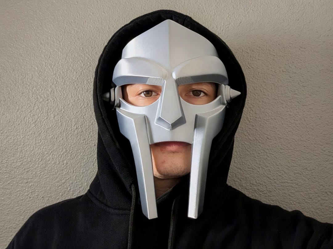 MF DOOM inspired wearable mask by Deadmoon Designs