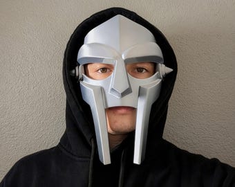 MF DOOM Maske: Hip-Hop-Bösewicht-Cosplay