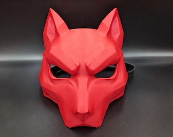 Kitsune Mask – Modern Tradition Edition - For Costume and Cosplay
