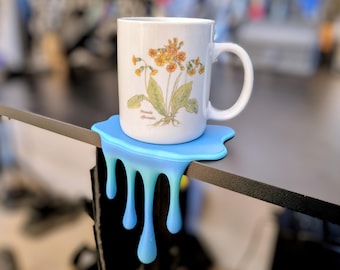 Drippy Shelf Accent - Illusory Desk Sculpture