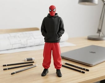 Spider-Man Streetwear-Figur – 18 cm große Sammlerfigur