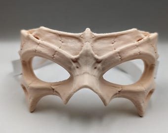 Ancient Bone Mask, Gothic Skeletal Cosplay, Dark Fantasy Halloween Costume