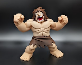 Krag the Caveman - Large Desk Sculpture for Display & Decoration