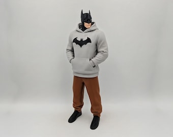 Streetwear Batman Statue – Moderne Dark Knight Sammlerfigur