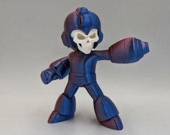 Mega Man Dark Skeleton | 15 cm große Figur